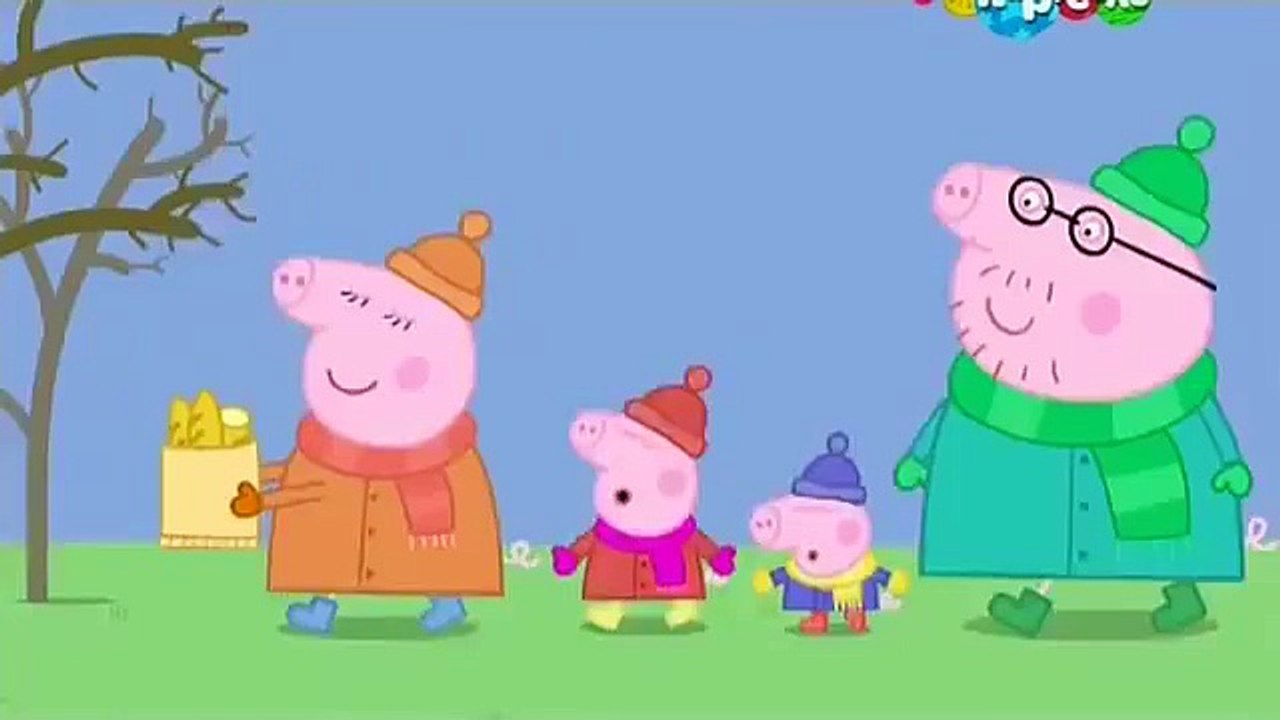 Свинка Пеппа 4 сезон 53 серия.Холодный зимний день. | Peppa Pig russian