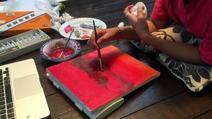 Oil Painting (Autumn Tree)