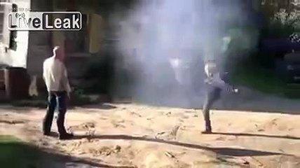 Drunk Russian Couple (Fight) - With Added FX