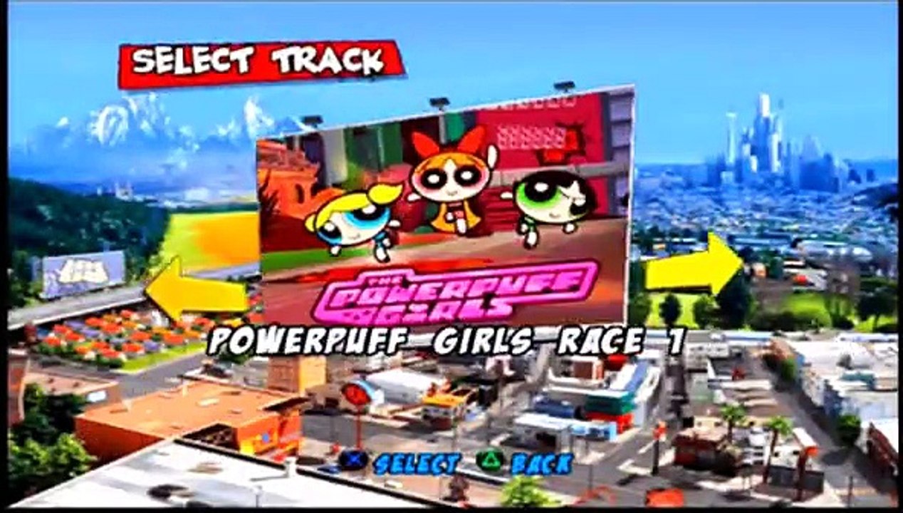 Cartoon Network Racing PS2 Mojo Jojo And Mandark Gameplay