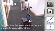 Cognitive Mapping and Navigation for Mobile Robot