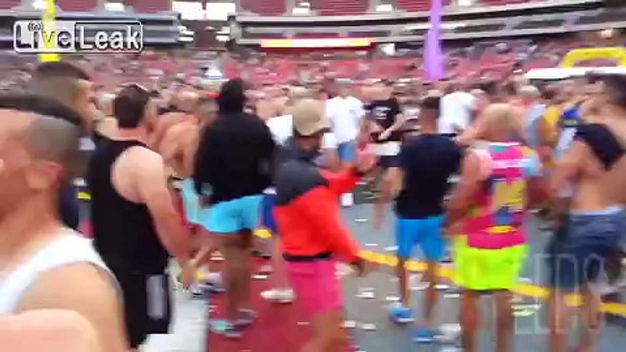 Big brawl in Sydney.