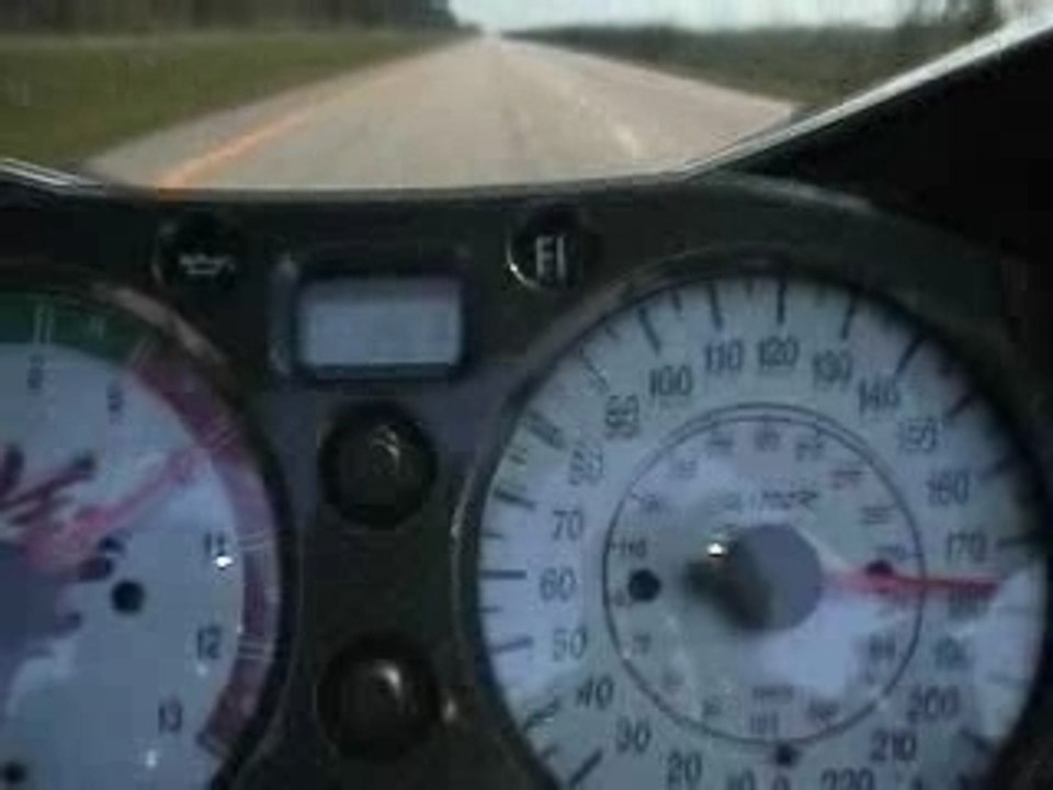 Accélération Hayabusa turbo
