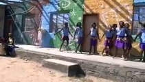 Children Perform Traditional South African Dance