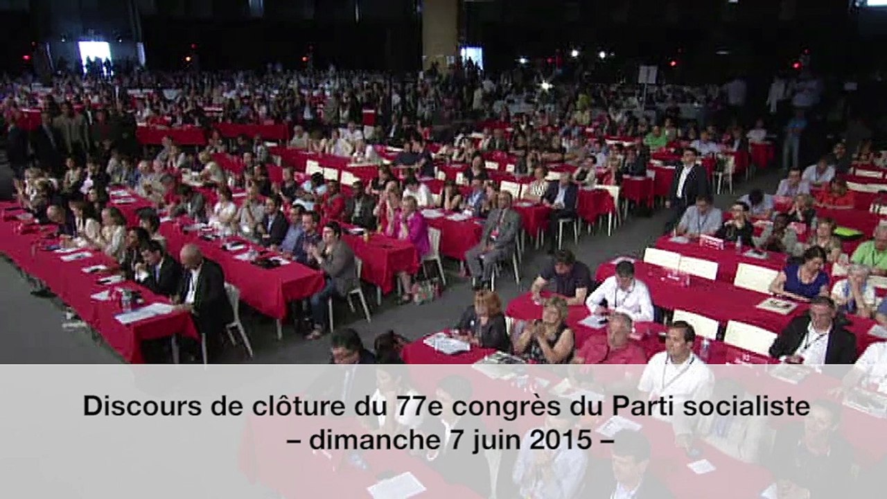 Congrès de Poitiers : extrait de discours de Jean-Christophe Cambadélis sur les réfugiés