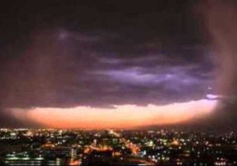 Phoenix Storm Rolls Dust Over City