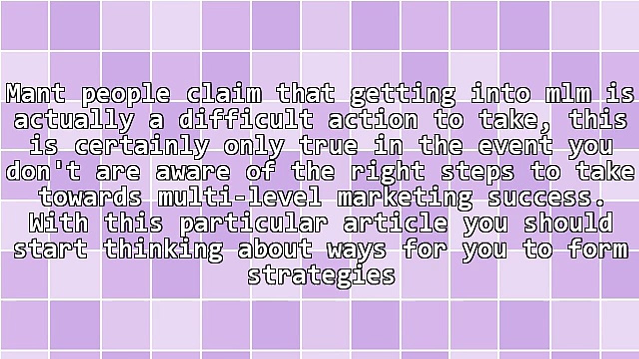 Professional Multilevel Marketing Tips To Help You Become Money