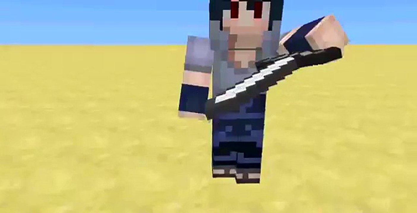 Naruto vs  Sasuke Naruto Minecraft Animation  {Part 1}