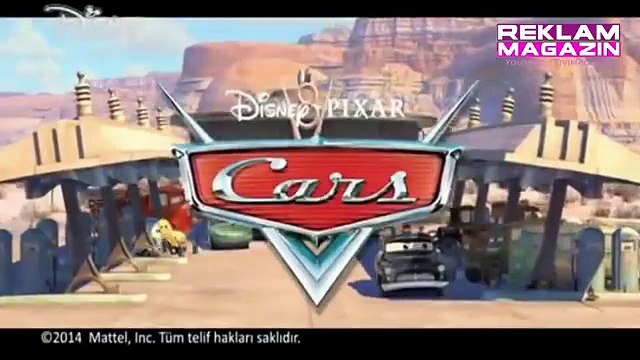 Disney Pixar Cars Şimşek Mcqueen Oyun Setleri Reklamı