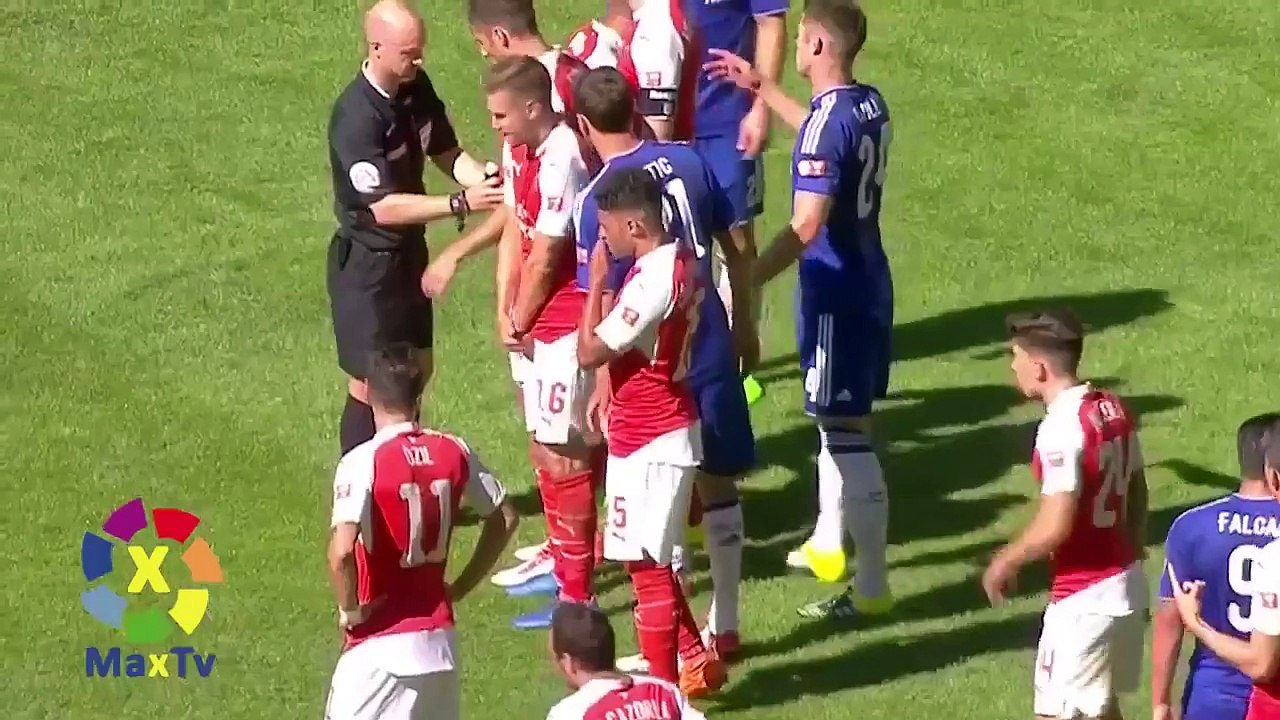 Funny football Petr cech best saves Arsenal VS Chelsea 1 0 HD 2015