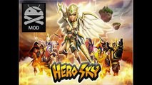 Hero Sky 1.4.210 CHEATS APK (Unlimited Gems, Golds & Nectars)