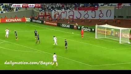 1st Half - Georgia 1-0 Scotland - 04-09-2015  Euro Qualification