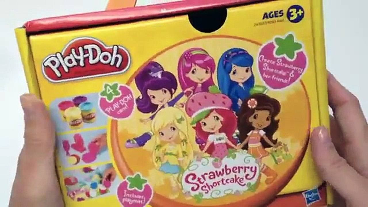 PlayDoh Strawberry Shortcake - Playdough Kit - Play Doh Hasbro Toys