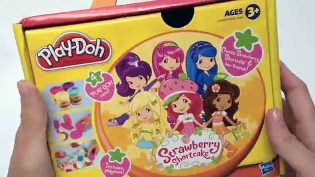 PlayDoh Strawberry Shortcake - Playdough Kit - Play Doh Hasbro Toys