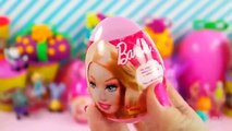 Play doh Barbie - play doh dresses for dolls barbie - play dough frozen children creative barbie