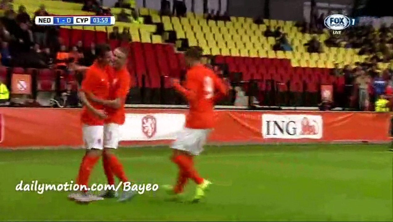 All Goals - Netherlands  4-0 Cyprus - 04-09-2015 Euro U21 - Qualification