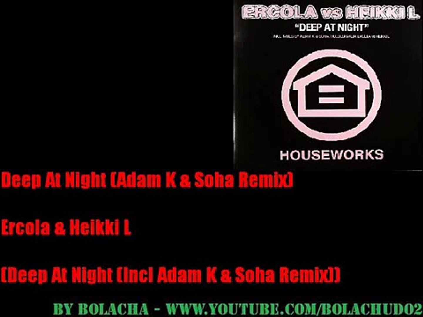 ⁣Deep At Night (Adam K & Soha Remix) - Ercola & Heikki L