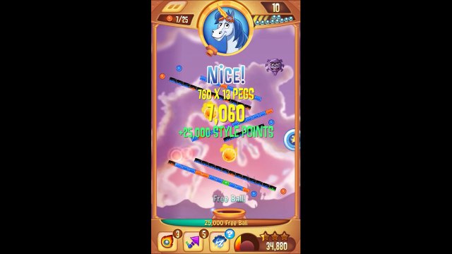 [Android] Peggle Blast: Level 196: Zig Zag