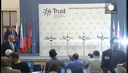 Central European leaders underline opposition to migrant quotas