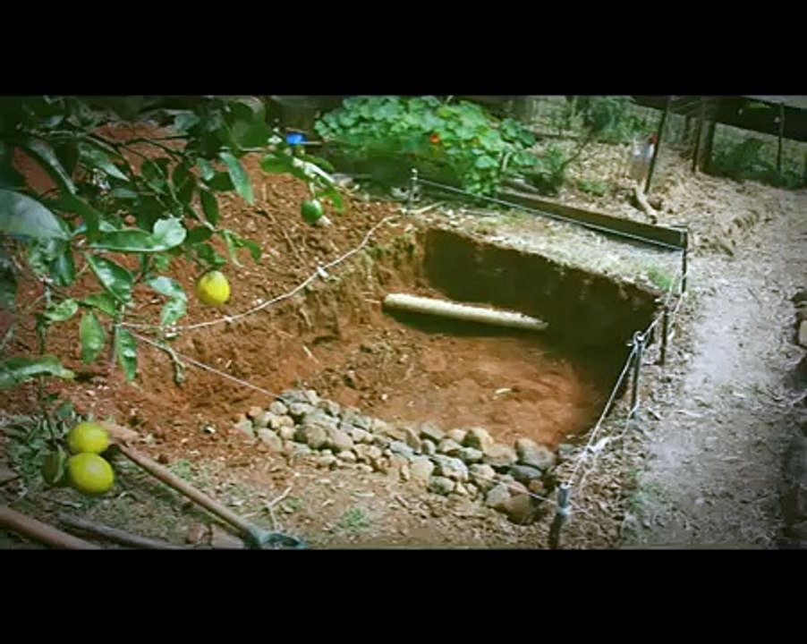 The Making of a Hugelkultur Garden Bed