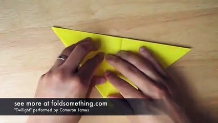 Origami pencil cup / holder