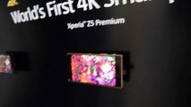 Sony Xperia Z5 Premium 4k display  IFA Berlin