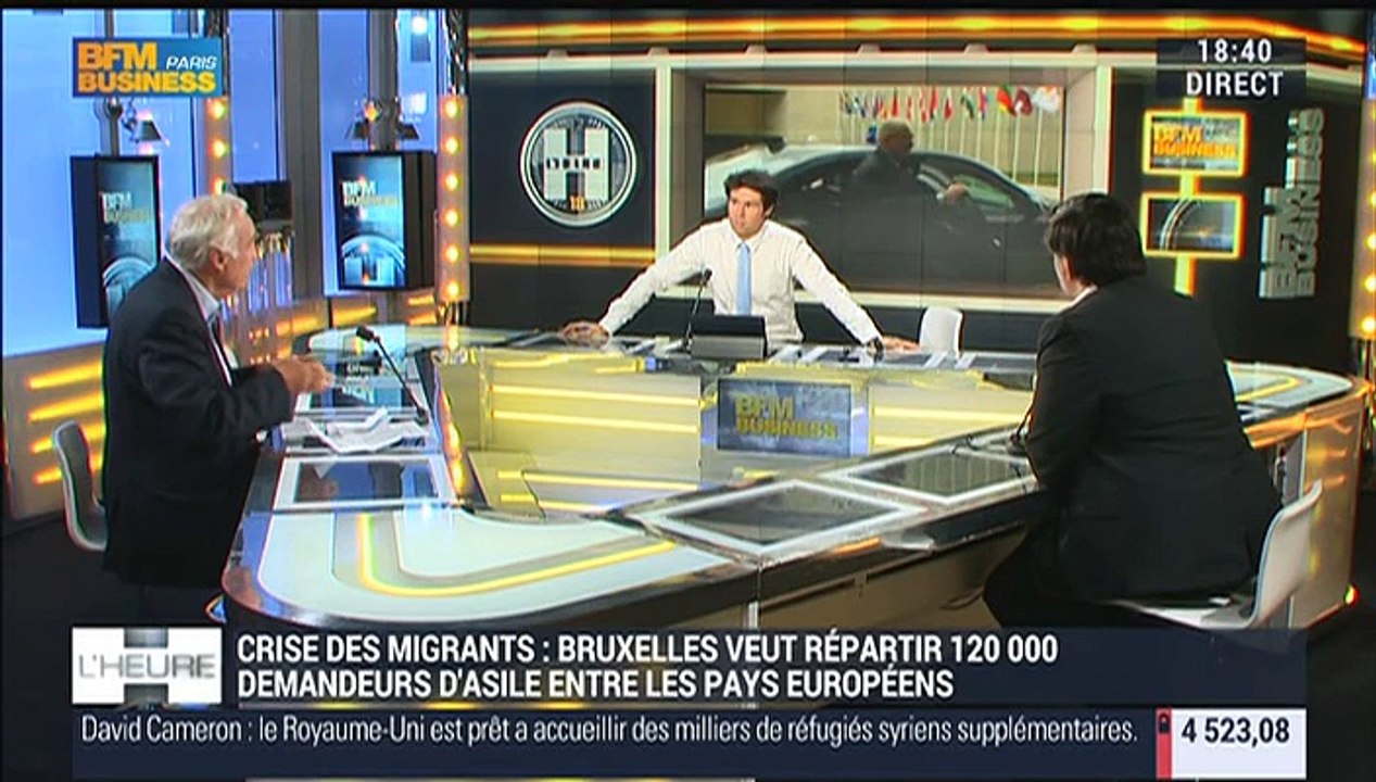 Migrants: Le système de "quotas contraignants" divise l’Europe: Romaric Godin et Jean-Marc Sylvestre - 04/09