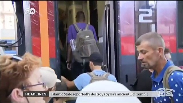 DW News. Merkel Allows All Syrian Refugees Into Germany. Refugees Rarely Go Home!