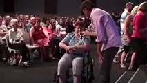 Healing of lady in wheelchair - Part 1 - John Mellor International Healing Evangelist