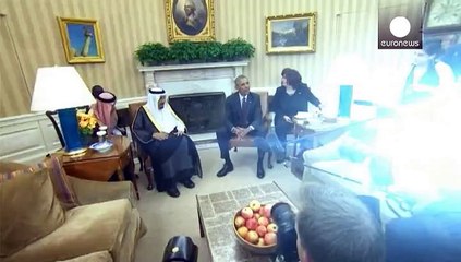 Erster Staatsbesuch: Saudischer König Salman in Washington