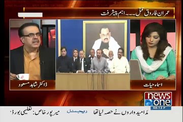 What's The Real Issues Of MQM..Dr Shahid Masood