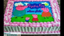 Bolos Peppa Pig decorados para festa infantil