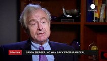 No going back: ex-National Security Advisor Sandy Berger on the Iran nuclear deal