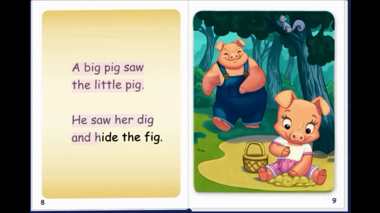 Big Pig and Little Pig with Children's Audio Story (Voice Media