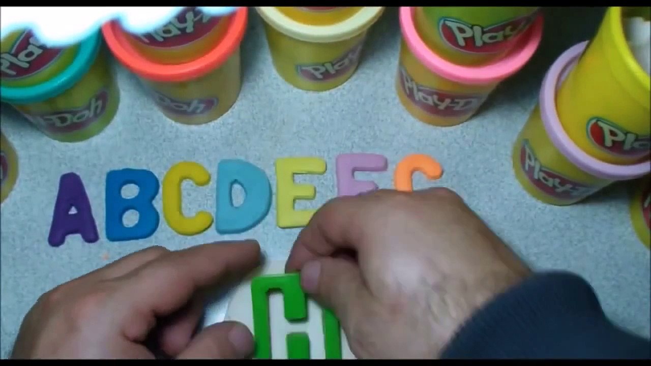 ABC Play Doh Alphabet PlayDough For Children Play Dough and Surprise Toys