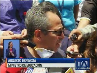 Desarrollaron simulacro de erupción en escuela de Rumiñahui