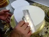 How to make cake Heart shape cake icing and decorating   Easy Frosting technique