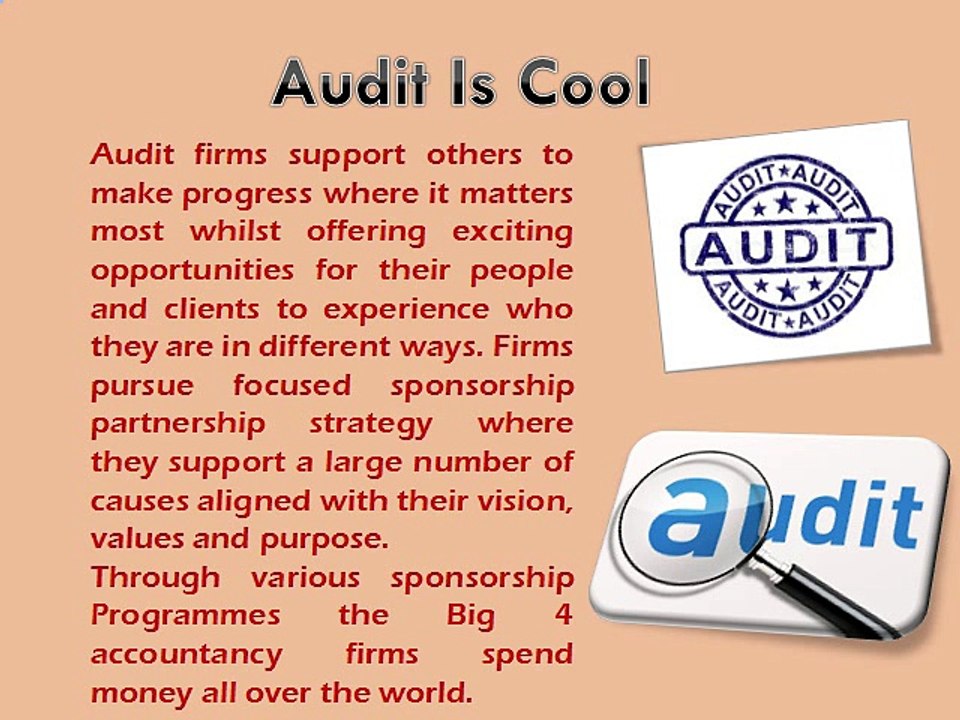 Audit is cool