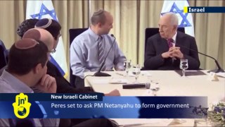 Knesset coalition talks: Peres set to ask Netanyahu to form next Israeli Cabinet