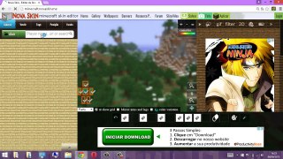 Como ter uma foto personalizada da sua skin do minecraft