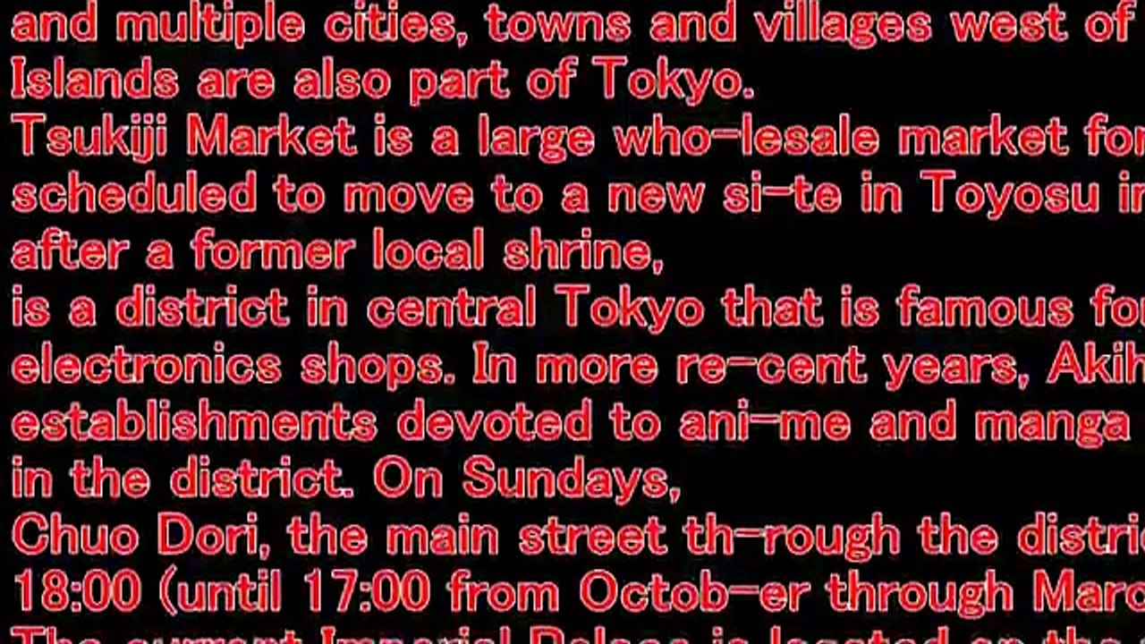 【Trip Japan】TOKYO JAPAN