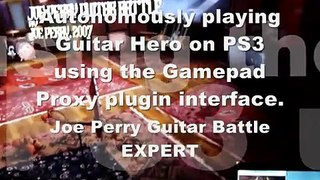Autonomously playing Guitar Hero using Computer Vision and Gamepad Proxy.