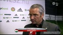 Bernd Storck Értékel a Meccs Után - Magyarország v. Románia 2015.09.04