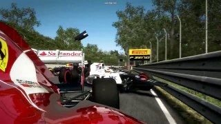 F1 2012 crashes