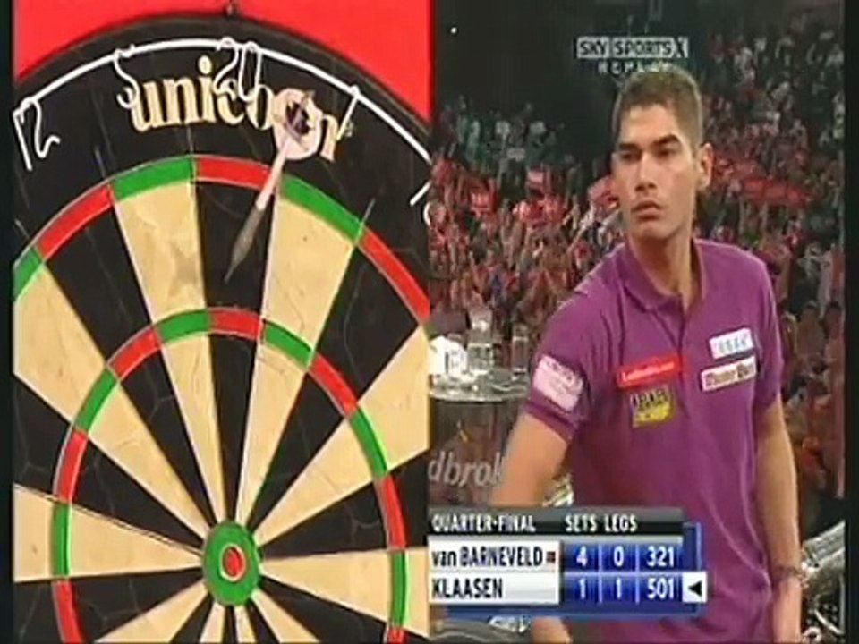 Barneveld 9-Darter in the 2009 PDC World Darts Championships