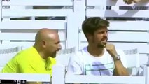 Fabio Fognini get angry with Rafael Nadal - Hamburg 2015 -