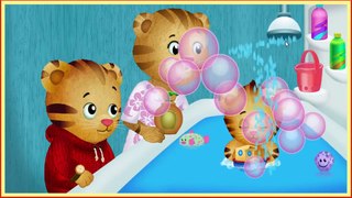 Daniel Tiger's Neighborhood BathTime Baby Bath Cartoon Animation PBS Kids Game Play Walkth