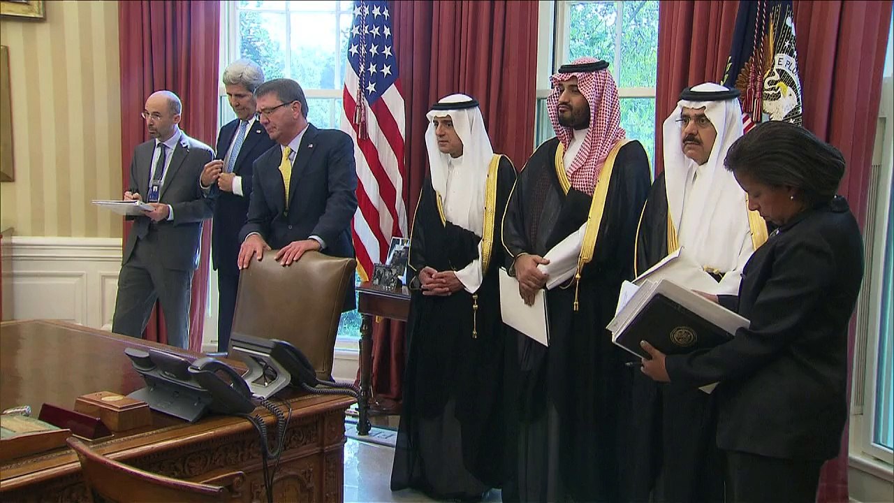 Obama et le roi d'Arabie Saoudite affichent leur entente