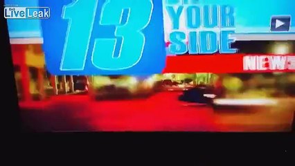 Road Rage against Motorcyclist Turns Physical