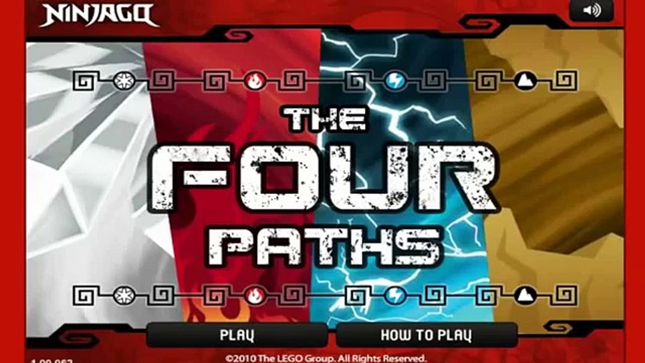Lego Ninjago   The Four Paths Full Gameplay Episode Cartoon Network Games | cartoon network games